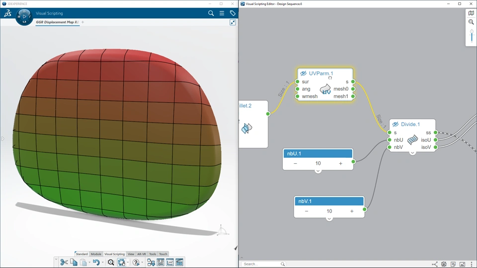 R2025x What s New CATIA Visual Scripting and xGenerative Design ...