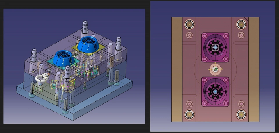 Toy Airplane Mold Series – 2 7 Engine Mold Design | Dassault Systèmes®