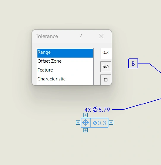 Geometric Tolerance Box Undersized | Dassault Systèmes®
