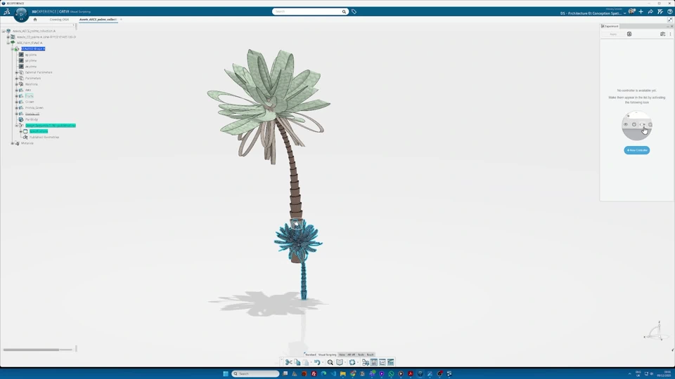 3D to 2D to AI3D with Visual Scripting Generative AI