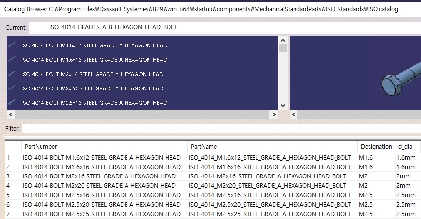 How to create build the structure of CATIA V5 Catalog Browser in ...