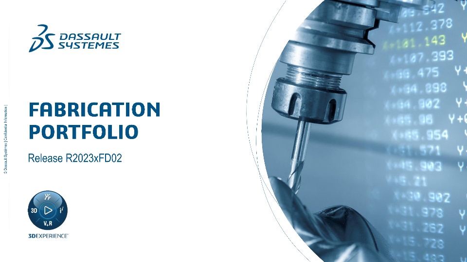 Delmia Fabrication Portfolio R2023xfd02 Dassault Systèmes